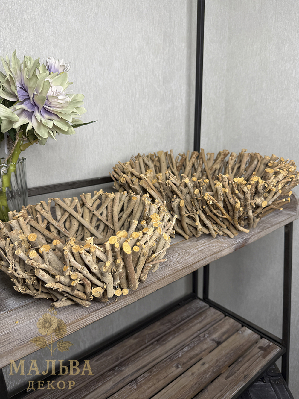 Набор декоративных блюд из чайного дерева "Прайм" CAMPO Home & Garden