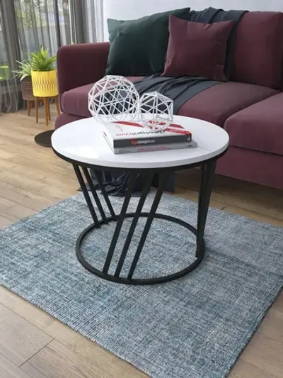 Журнальный стол Адидас - ЧБГ - МДФ в ПВХ