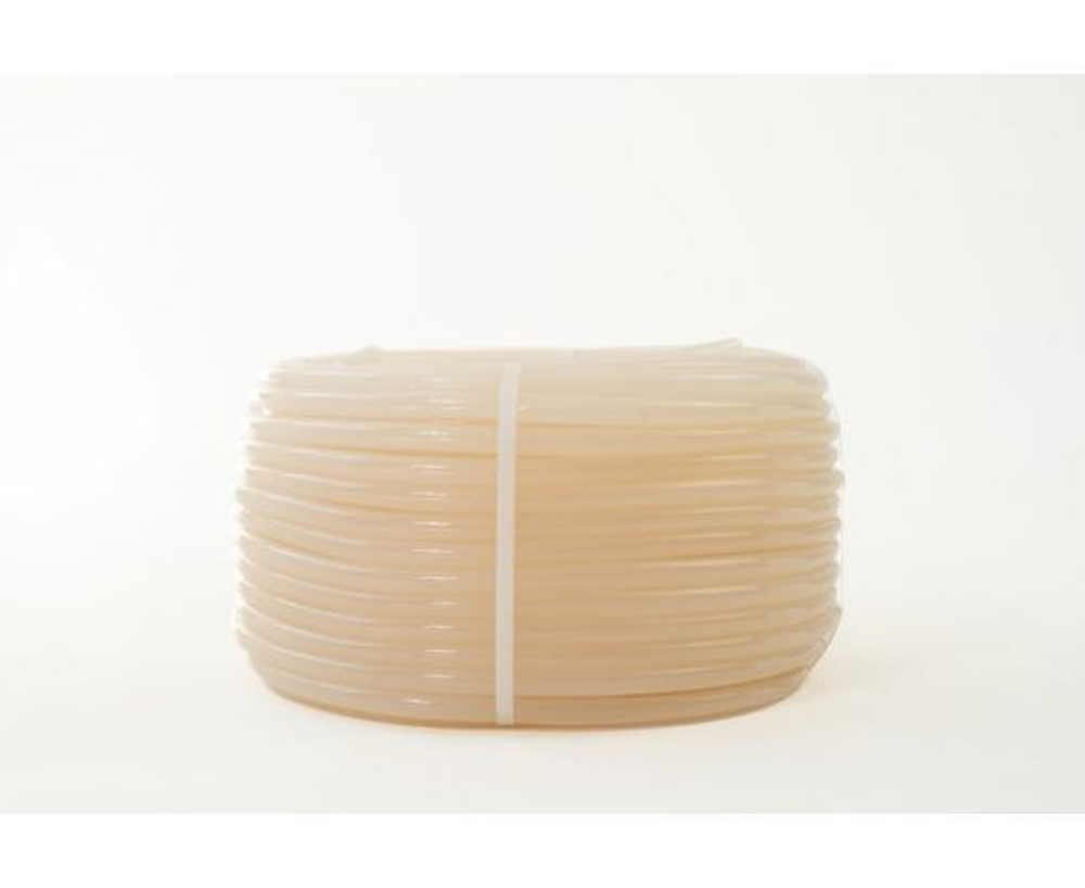 Шланг Силиконовый 12x16мм, 50м, 1-сл, толщ. 2мм, полупрозрачный, пищевой, ЧЕБПЛАСТ