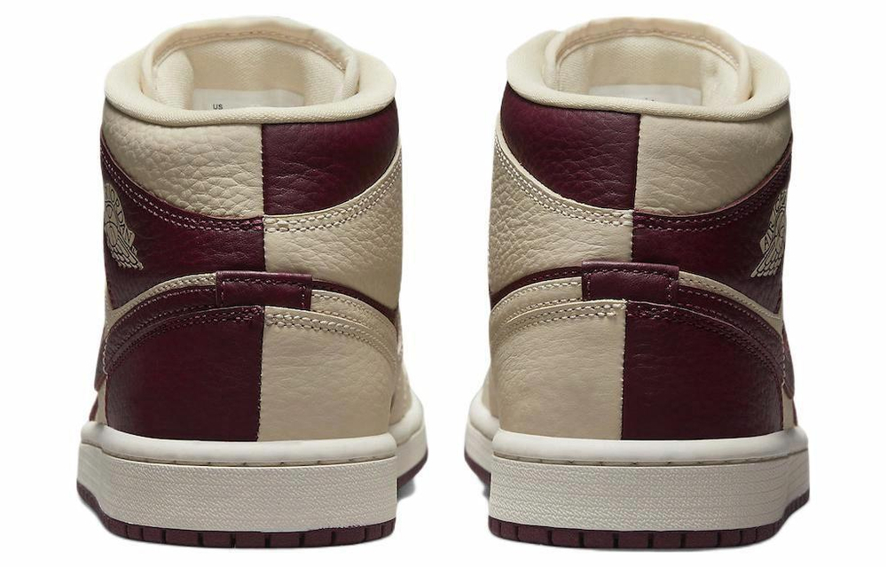 Кроссовки Jordan Air Jordan 1 Mid Se "Beach Cherrywood" (Женская размерная сетка)