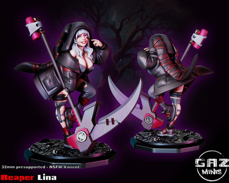 Миниатюра Лина жнец 32-75мм