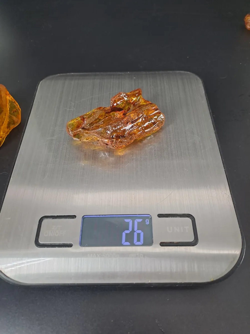 Копал молодой янтарь коллекционный 23 гр