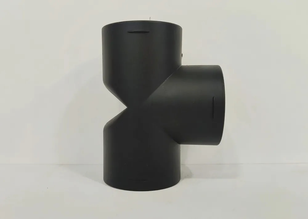 75 мм / Тройник (75 мм) отопителя автономного (75х75х75мм) T-образный (разводка воздуха) (1 шт.)