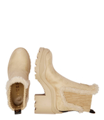 Челси на каблуке YVETTE shearling Guess - кремовый (FLFYVE ESU10)