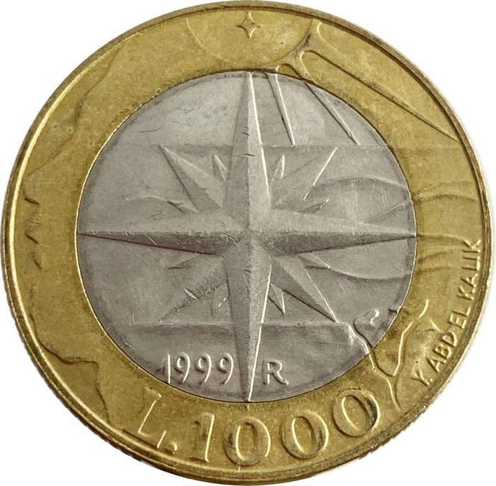 1 000 лир 1999 Сан-Марино
