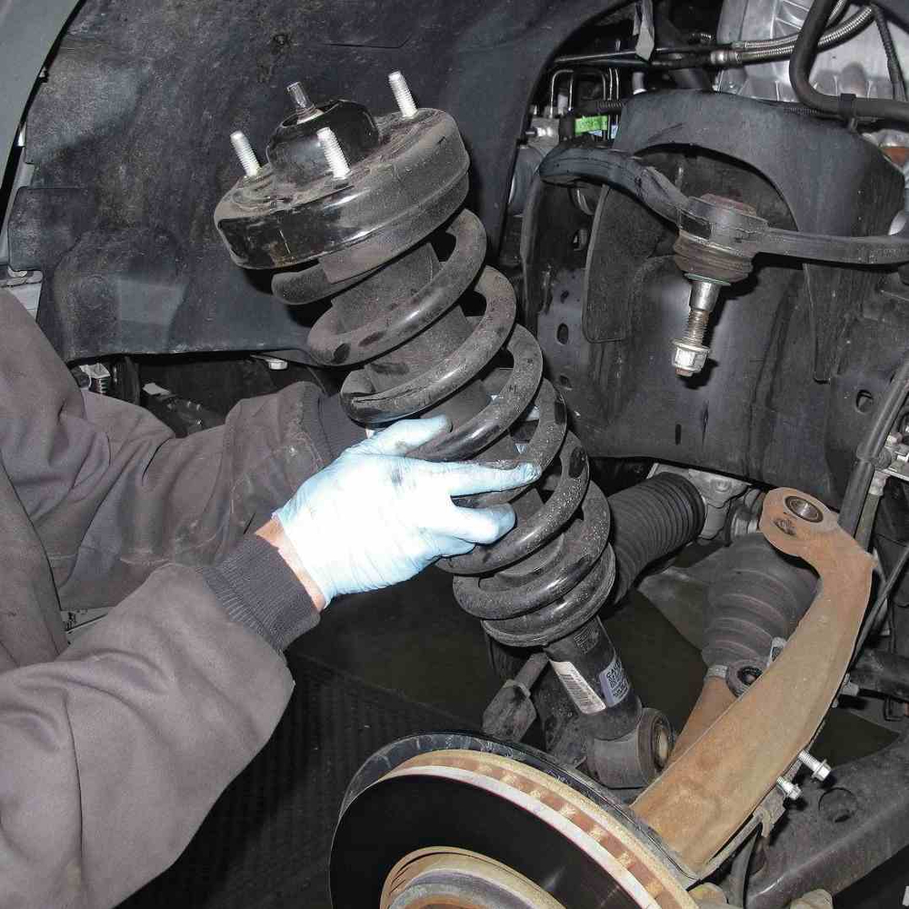 Замена пружин Mazda BT-50