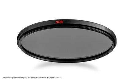 Светофильтр Manfrotto MFND8-46 нейтрально-серый ND8 46mm