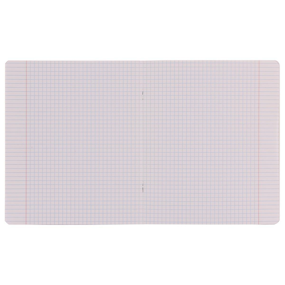 Тетрадь А5 18л. клет. Классика Visio с линовкой зеленая (Erich Krause)