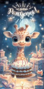 Конверт для денег "С Днём рождения!" с текстом 50000796 (Праздник)