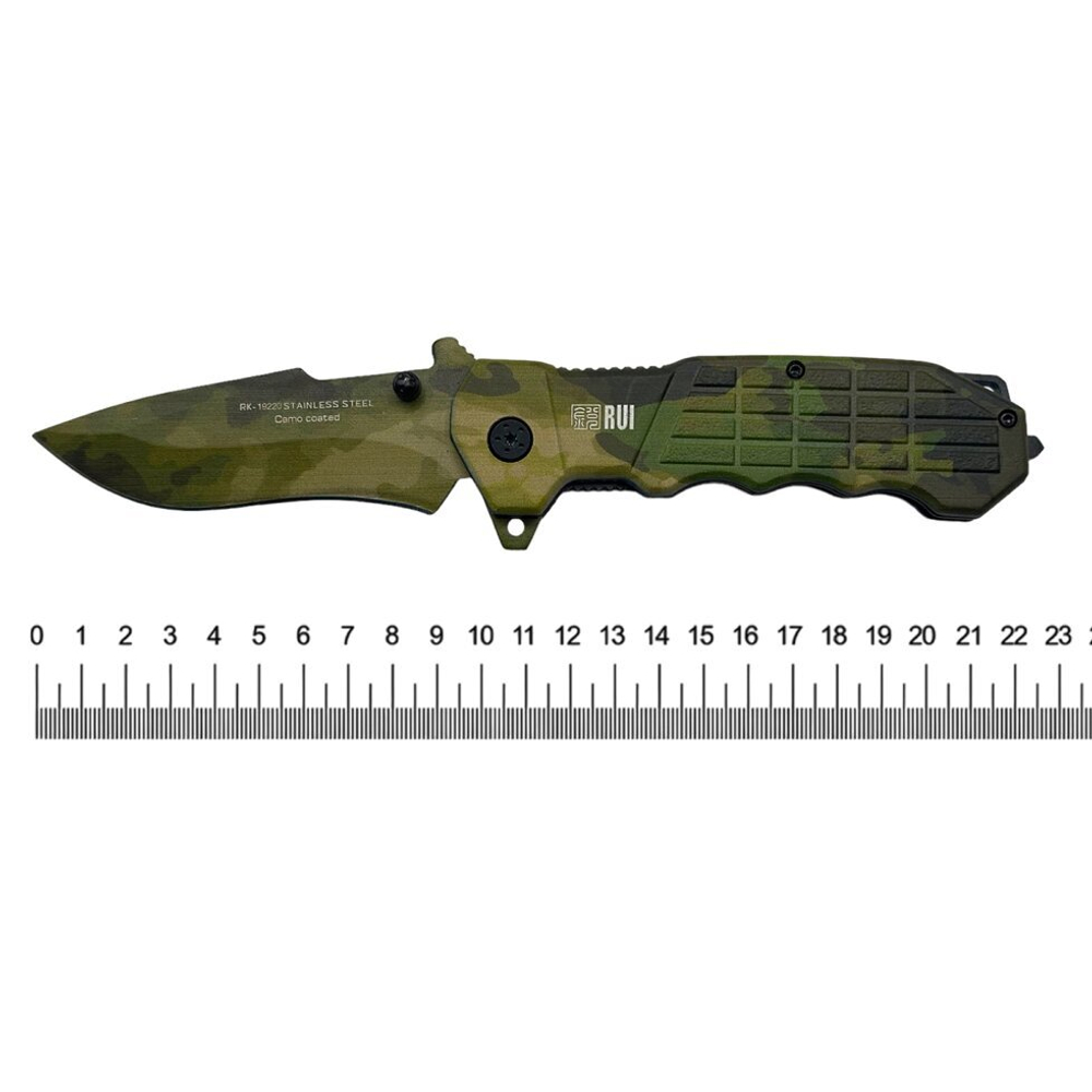 Складной нож со стеклобоем RUI Tactical 19220
