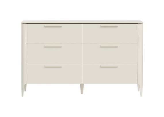 Комод Type 6 ящиков ширина 140 см (дымка)