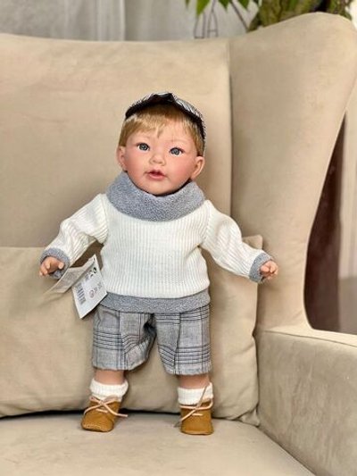 Кукла Nines 45см Guille мягконабивная в пакете (N4820K1)