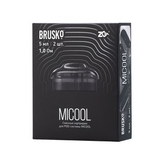 Купить Картридж Brusko ZQ Micool - 1.0 Ом