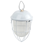 Светильник ЭРА НСП 02-100-003 с решеткой Желудь сталь стекло IP54 E27 max 100Вт 172х262х275 белый