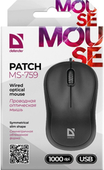 Мышь Defender Patch MS-759 (USB) Black