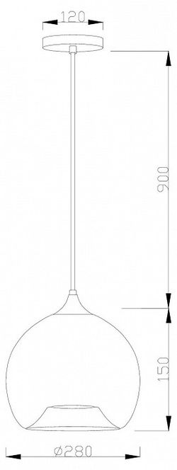 Подвесной светильник Moderli Laura V11530-1P