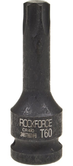 Головка-бита TORX ударная 1/2", T60 ROCKFORCE RF-24607860MPB