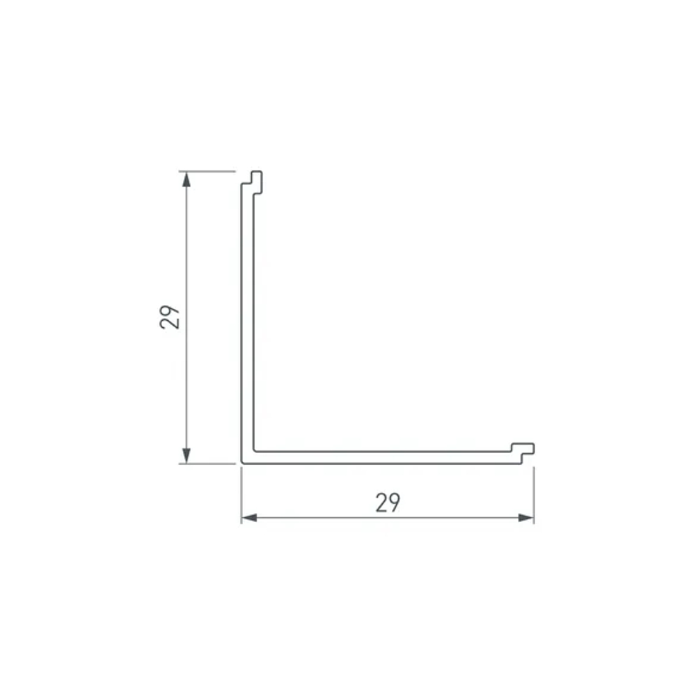 Экран ARH-KANT-H30-2000 Square Frost-PM (Arlight, Пластик) 016579