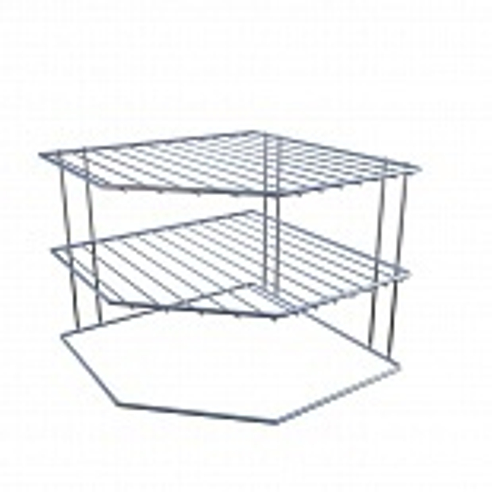 Подставка настольная угловая RUS-270043 Zn (4/1)