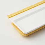 Скребок 2 в 1 IKEA PEPPRIG (ПЕППРИГ), Желтый, 25 см