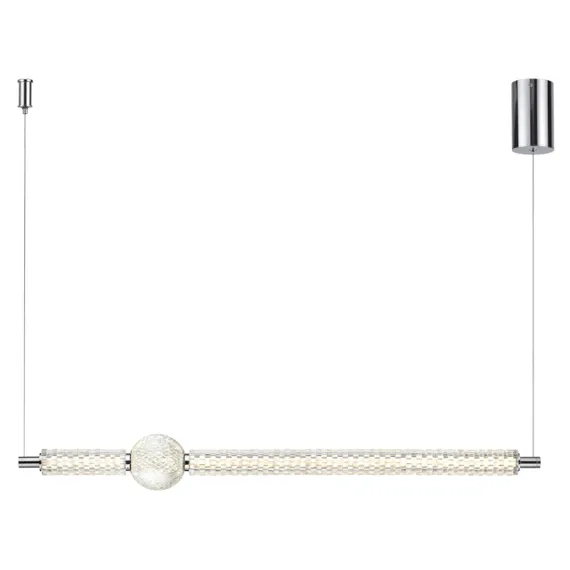 5007/28L L-VISION ODL24 587 хром/металл/акрил Подвес LED 28W 4000K 2089лм CRYSTAL
