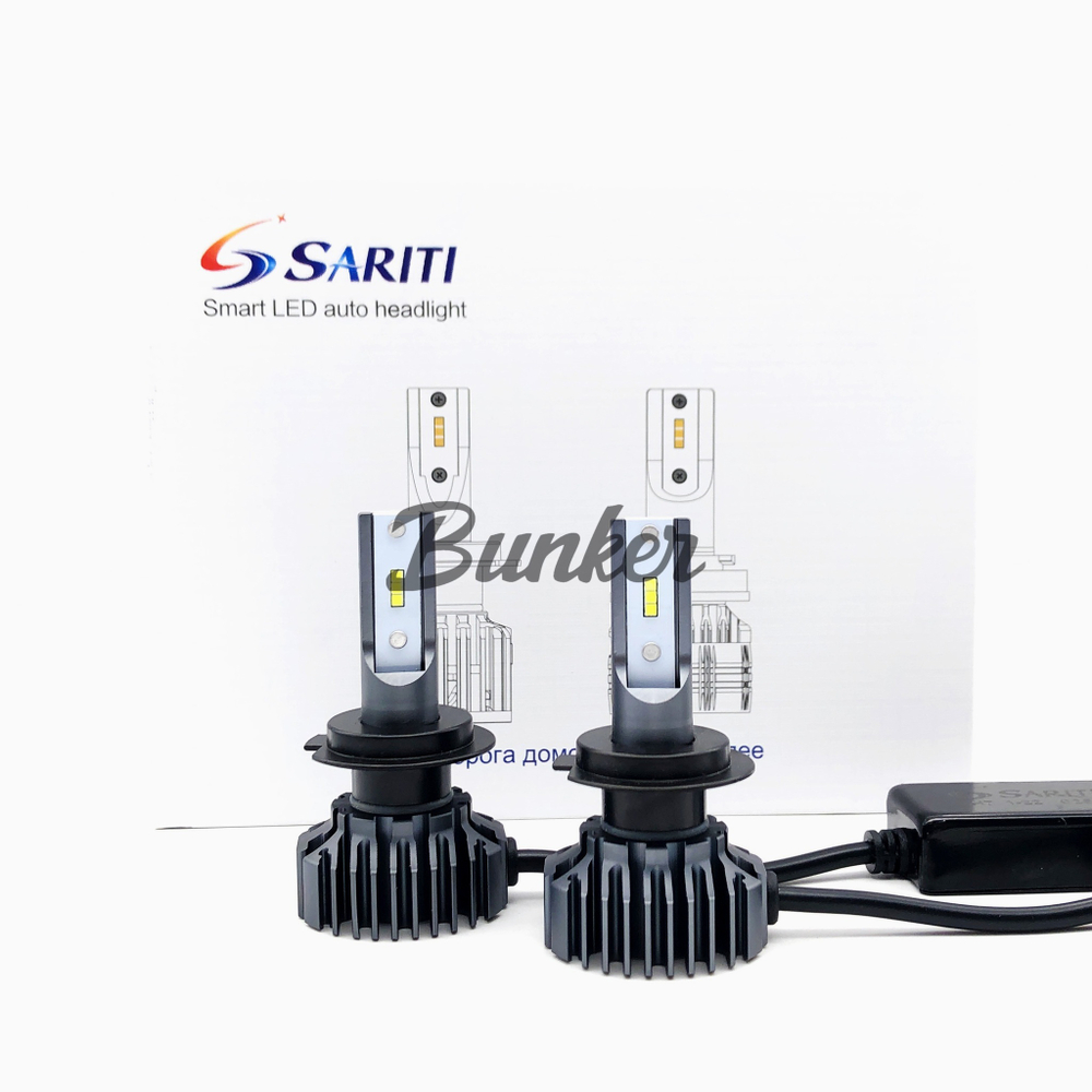 Светодиодные автомобильные LED лампы Sariti F6 H7 6000K 12V