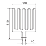 ТЭН Harvia ZSL-318 (3000 W, для печи Profi L33)
