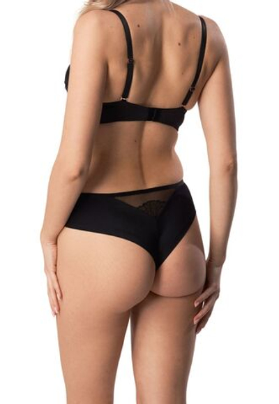 Трусики-бразилиана Roxane (Размер: L) (Цвет: черный)