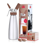 Сифон для нитро-коктейлей;сталь нерж.;1л;металлич. (Цвет: серебристый)