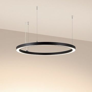 Светильник подвесной КОЛЬЦО из профиля SL-LINE-3535 BLACK 55W 3000K 049368 черный SP-CIRCLE-HANG-O3535-D900-55W Warm3000 (RAL9005, 120 deg, 230V) Arlight