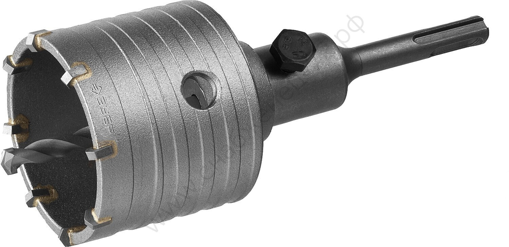 ЗУБР 65 мм, SDS-plus, 8Т, Коронка по бетону с державкой, МАСТЕР (29211-65)