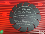 Плата контроля BMS LiFePO4 4S 12V 200A
