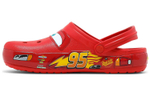 Cars x Crocs Classic clog "Lightning McQueen" casual and comfortable hole shoes for men and women the same style red