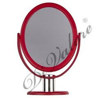 Di Valore Зеркало настольное овальное Красное матовое 114-028