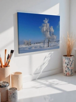 Картина на стену 40 X 50 Зимний пейзаж