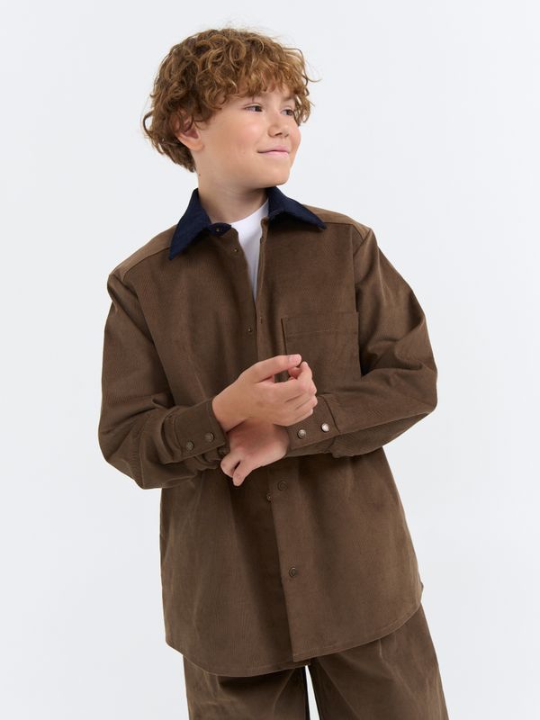 Рубашка вельветовая 