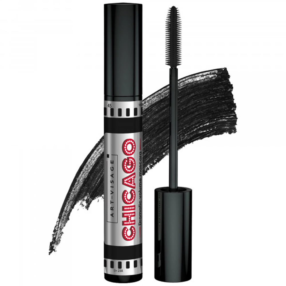 Тушь для ресниц Art-Visage Chicago Dramatic volume mascara 15 мл черная