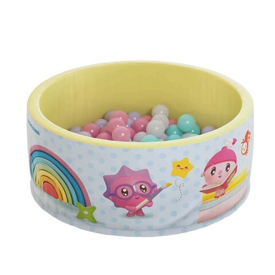 Romana Airpool Малышарики Детский сухой бассейн Профессии (голубой)