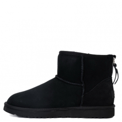 UGG Classic Mini Zip II Black (Без Камней)