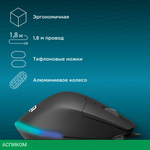 Мышь Oklick 503M черный (1885417)