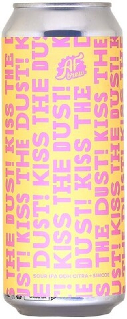 Пиво АФ Брю Кисс зе Даст! ДДХ Цитра+Симко / AF Brew Kiss the Dust! DDH Citra+Simcoe 0.5 - банка