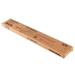 KING TONY (6522-25) Ключ газовый с прямыми губками №4