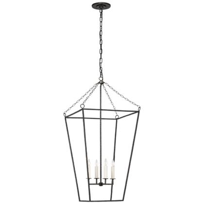 Люстра Visual Comfort Malloy 18" Open Frame Forged Lantern