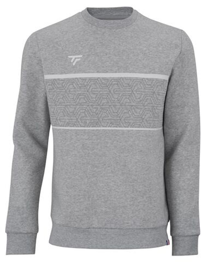 Мужская теннисная кофта Tecnifibre Team Sweater - silver