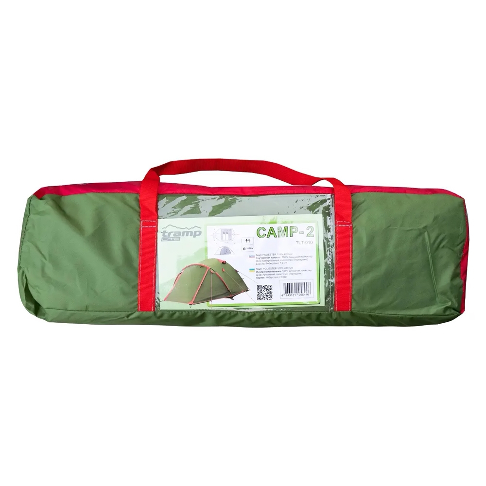 Tramp Lite палатка Camp 2 (зеленый)