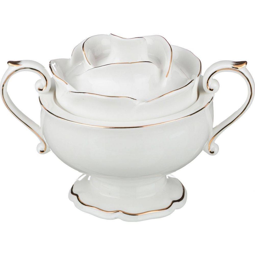 САХАРНИЦА "ЦВЕТОЧНАЯ СИМФОНИЯ" 400 МЛ 19*13*14 СМ (КОР=24ШТ.)