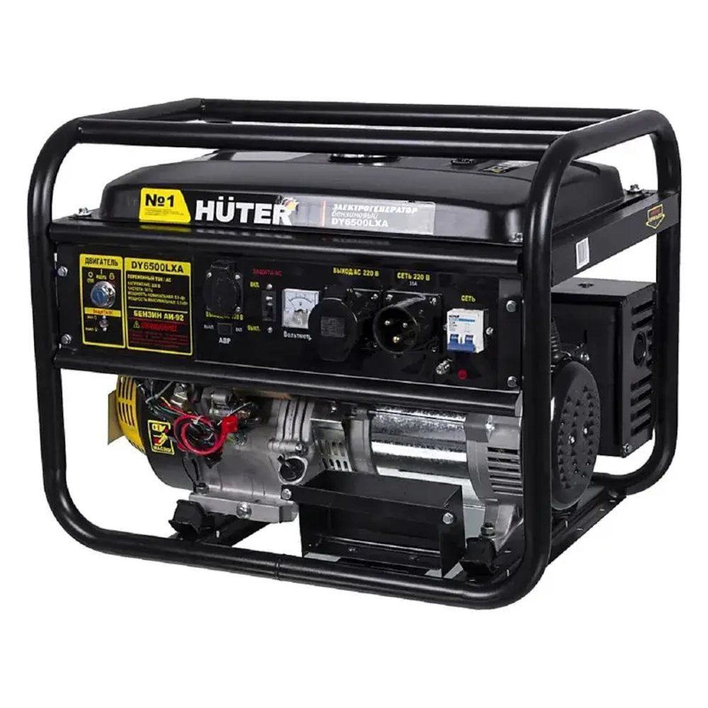 HUTER DY6500LXA бензиновый генератор 64/1/27