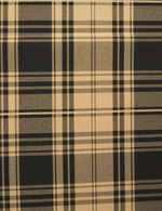 Ткань Пикачу клетка для школьной формы, 225 гр/м2, 150 см, Кубинский песок