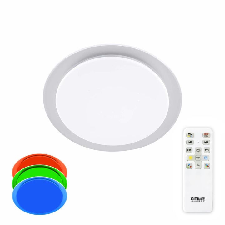 Потолочный светодиодный светильник Citilux Спутник CL734330G