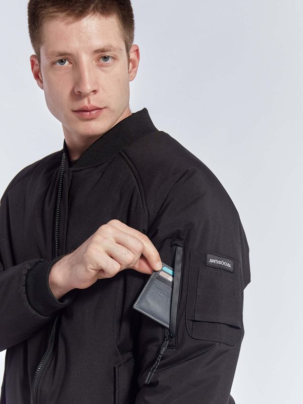 Бомбер AW24 черный - фото 3